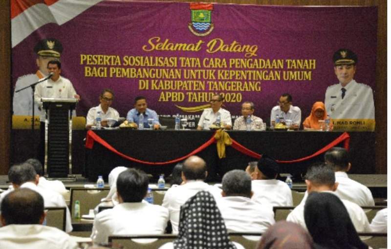 Dinas Perkrim Sosialisasikan Pengadaan Tanah Bagi Kepentingan Umum