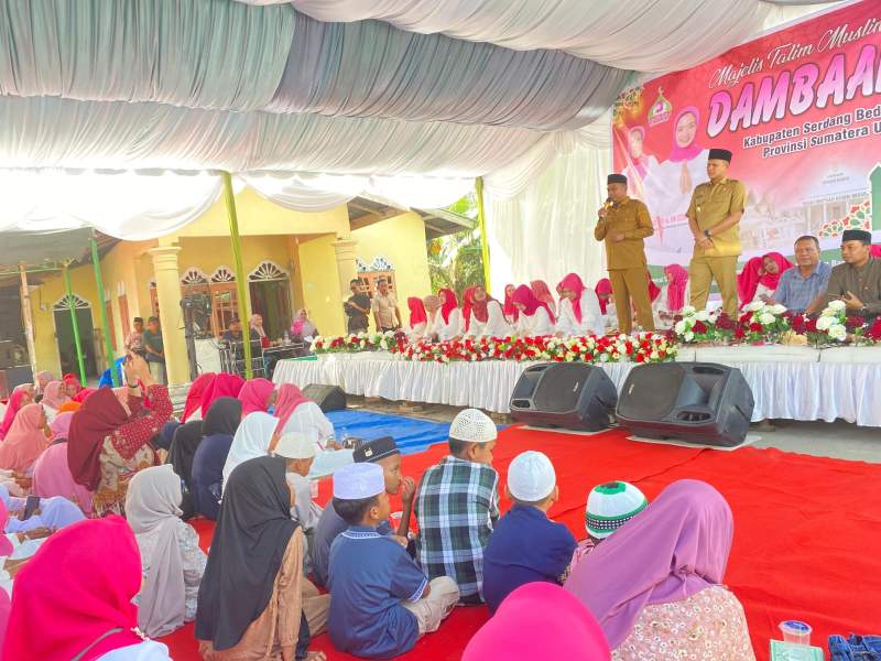 Pengajian MTMD Jadi Wadah Penguatan Iman, Ilmu, dan Silaturahmi di Sergai