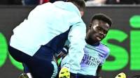Bukayo Saka Cedera, Arsenal Kalahkan Crystal Palace 5-1 di Tengah Kekhawatiran