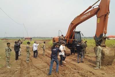 Tegas! Satpol PP Kab Tangerang Kembali Tutup Galian Tanah di Kemeri