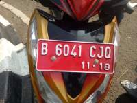 Riki Curi Sepeda Motor Plat Merah Pegawai Dishub