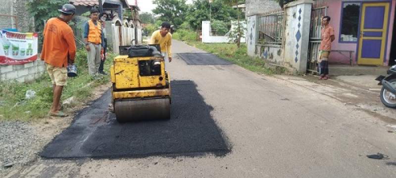 Warga Bunar Apresiasi UPT Jalan dan Jembatan Wilayah IV DBSDA