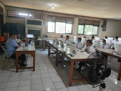 640 Peserta Jalani  Tes P3K di SMAN 1 Tangerang