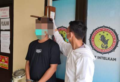 Tersangka pengedar Shabu diamankan Polres Serang
