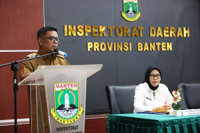 Buka Pelatihan SMAP, Gubernur Banten Andra Soni: Auditor Jangan Mau Disuap