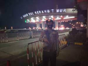 Ditpamobvit Gelar Patroli Di Jalan Tol Tangerang - Merak