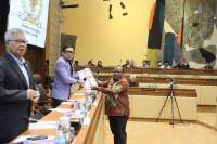 Wamendagri John Wempi Wetipo pada Pembicaraan Tingkat I Pembahasan 26 RUU di Komisi II DPR RI, Jakarta, Kamis (20/6/2024)