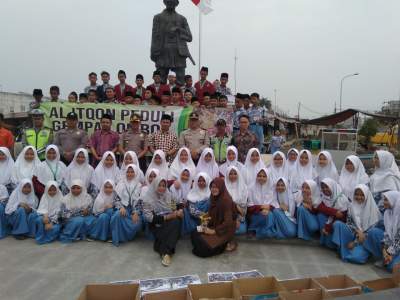 Siswa Al-Itqon Balaraja Galang Dana untuk Korban Gempa