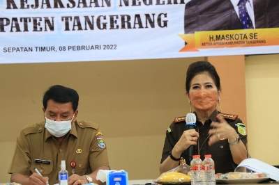 Sekda Dampingi Kajari Tigaraksa Sosialisasikan Penggunaan Dana Desa