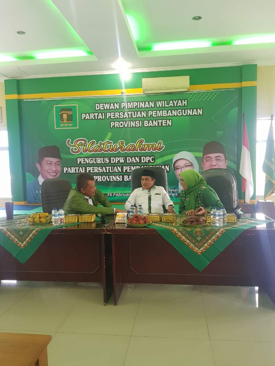 Di Pilih Aklamasi, Subadri Pimpin Ketua DPW PPP Banten