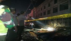 Diduga Akibat Pembakaran Sampah, Ruko Pasar Ciruas Terbakar