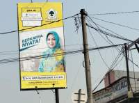 Bawaslu Kab Tangerang Belum Tertibkan Baleho Caleg