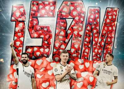 Real Madrid Raih Puncak Prestasi Digital, 150 Juta Pengikut di Instagram