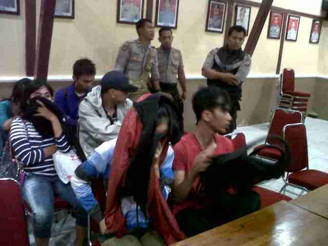 Polres Serang Jaring 18 Pasangan Mesum Disejumlah Hotel