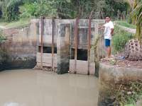 Pintu Air Sungai Rambung Sudah Belasan Tahun Rusak, Ini Kata Dinas PUTR Serdang Bedagai