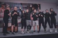 Bugar Indonesia menggelar Contender di Gedung Olah Raga (GOR) Cilandak Barat, Jakarta Selatan. Minggu (13/11/2022).