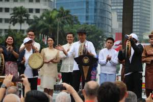 Presiden RI Joko Widodo resmi membuka kegiatan KTT ASEAN 2023 di Jakarta Pusat, Minggu (29/1/2023).