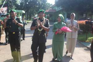 Keluarga Besar Kodim 0602/Serang sambut Dandim Baru