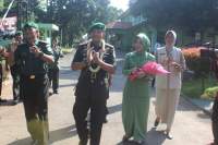 Keluarga Besar Kodim 0602/Serang sambut Dandim Baru