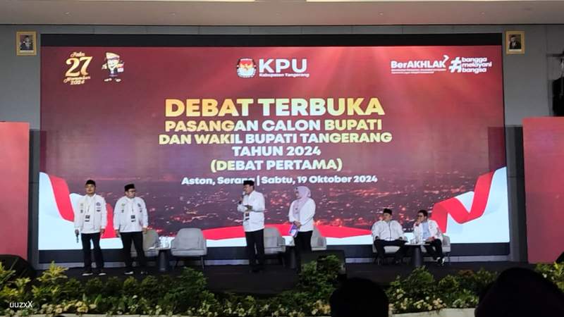 Debat Terbuka, Maesyal Intan Paparkan Visi Misi Dengan Santai Lugas