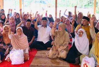 Berbagi Keberkahan Ramadan, Haji Ali Zamroni & Haji Rifky Salurkan Ribuan Paket Sembako