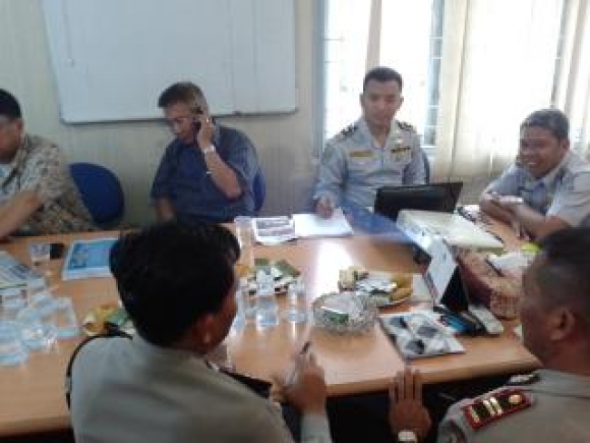 Serpong- Rapat Dishub, Kepolisian dan Paguyuban terkait terminal Potndok Cabe, Senin (27/1)d