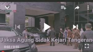 Video Saat Jaksa Agung Sidak Kantor Kejari Tangerang