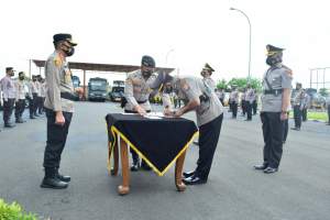 Sertijab Polres Serang, Ini Pesan Kapolres Serang