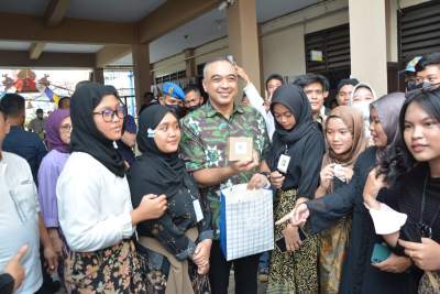 Zaki Apresiasi Festival Budaya di SMA Negeri 1 Balaraja