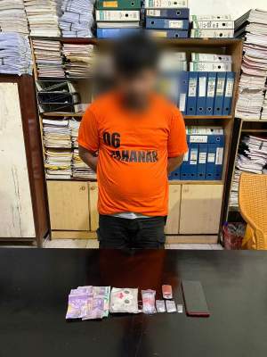 Pengedar sabu asal Simalungun ditangkap.(istimewa).