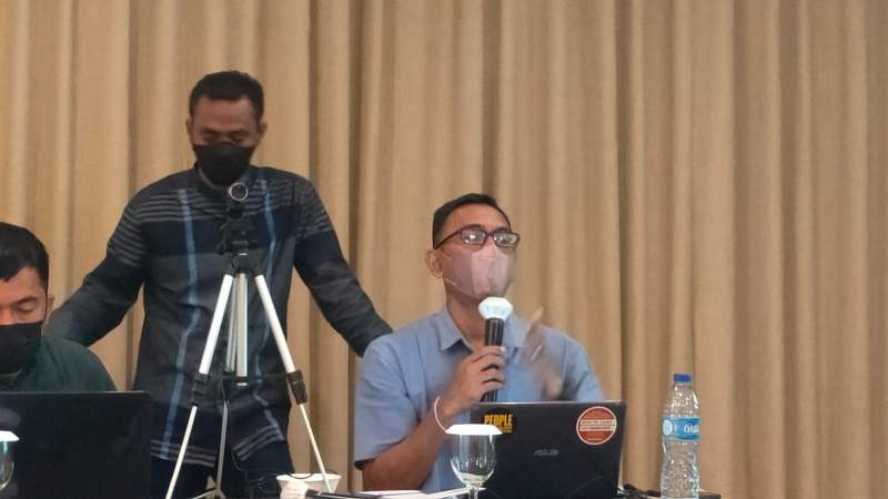 Suasana Konferensi pers JIP.