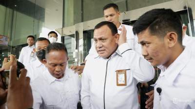 Ketua KPK nonaktif Firli Bahuri.