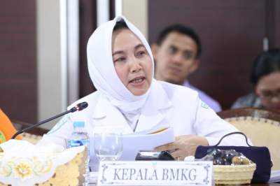 Kepala BMKG, Dwikorita Karnawati.