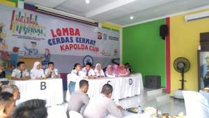 Program Millenial Road Safety Festival, Ditlantas Polda Banten Gelar Lomba Cerdas Cermat
