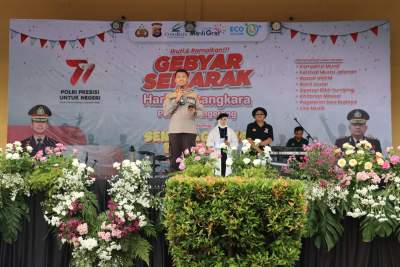 Festival Musik Bhayangkara Digelar di Mardi Gras Citra Raya