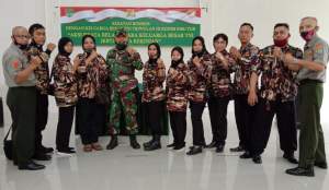 Kodim 0506 Tangerang Gelar Kegiatan Komsos Dengan Keluarga Besar TNI