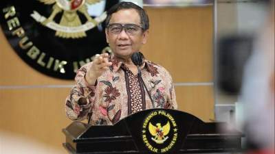 Menteri Koordinator Bidang Politik Hukum dan Keamanan (Menko Polhukam), Mahfud MD.