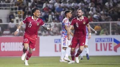 Pertandingan Sengit di Manila, Timnas Indonesia Bermain Imbang 1-1 dengan Filipina