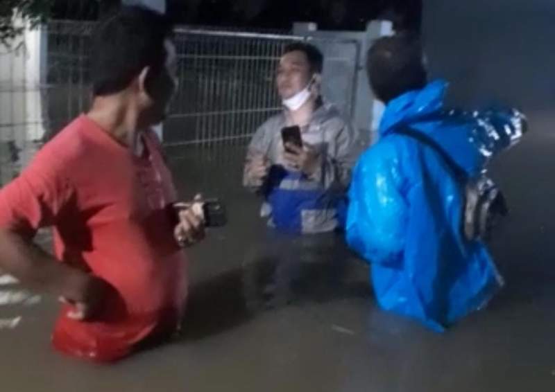 Diguyur Hujan, Kelurahan Bencongan Terendam Banjir Hingga 1 Meter