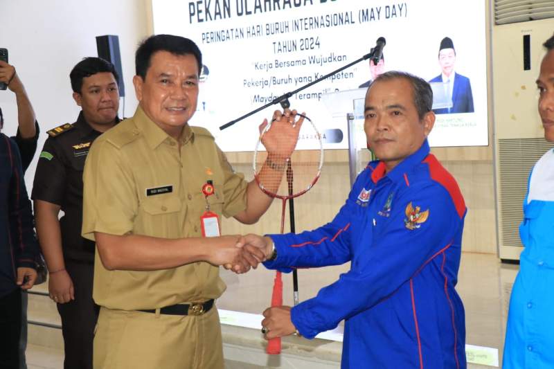 Pekan Olahraga Buruh Secara Resmi Dibuka Sekda