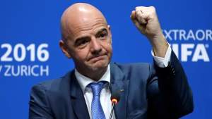 Presiden FIFA, Gianni Infantino. (Getty Images)