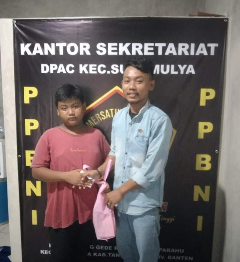 Ormas PPBNI DPAC  Sukamulya Santuni Anak Yatim Piatu