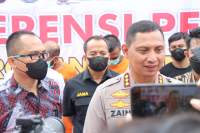 Kapolres Metro Tangerang Kota Sampaikan Capaian Kinerja Tahun 2022