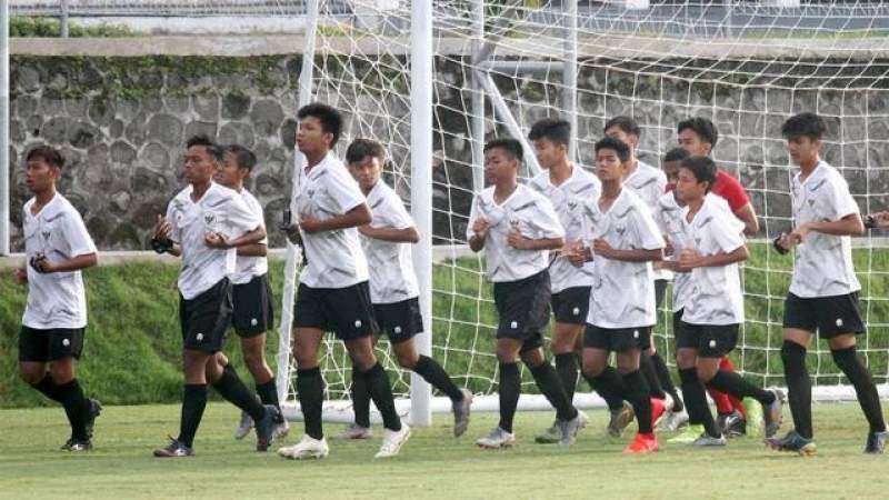 Timnas U-16 Jalani Latihan Perdana di TC Agustus