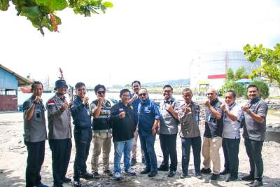 Jaga Kedaulatan Negara, Timpora Kemenkumham Banten Sidak Kapal Asing