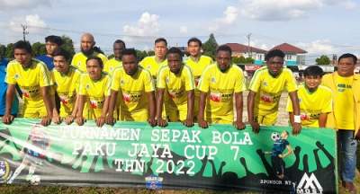 Kesebelasan Beringin Serut menang adu penalti dengan tim asal Karang Tengah, Kota Tangerang dsngan skor 4-3.