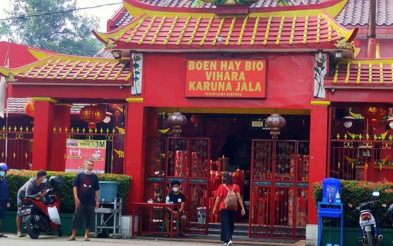 Imlek di Tangsel Kali Ini Tak Turun Hujan, Vihara Boen Hay Bio Serpong Jelaskan Begini