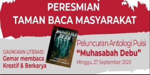 Peresmian Taman Baca & Peluncuran Antologi Puisi
