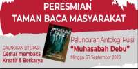 Peresmian Taman Baca & Peluncuran Antologi Puisi