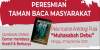 Peresmian Taman Baca &amp; Peluncuran Antologi Puisi